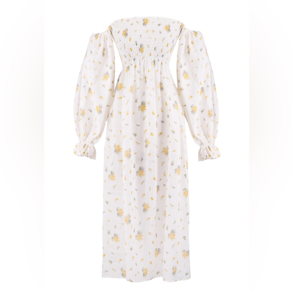 Sleeper Atlanta Linen Dress Sz Medium